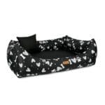 bokiem ustawione legowisko