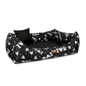 bokiem ustawione legowisko