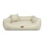 beżowe legowisko dla psa belluno front
