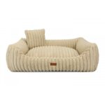 beżowe legowisko dla psa ortopedyczne palermo