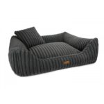 bokiem ciemnoszare legowisko dla psa palermo