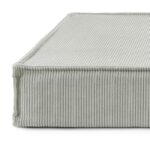 szary materac dla psa torino wykończenie rogu