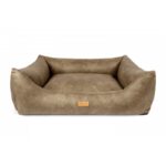 front beżowego legowiska ortopedycznego