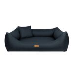 granatowe legowisko dla psa modena w calosci
