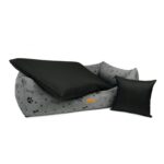 materac i poducha w legowisku black foot