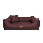 legowisko dla psa modena śliwkowy w całości