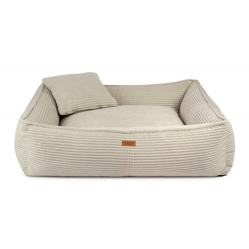 front bezowego legowiska dla psa verona