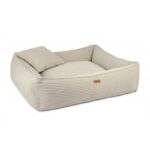 legoowisko bezowe ortopedyczne pokazane bokiem verona