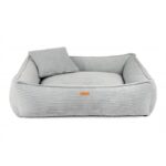 front szarego legowiska dla psa verona